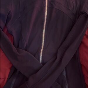 lululemon athletica Plum Full-Zip Bomber Jacket